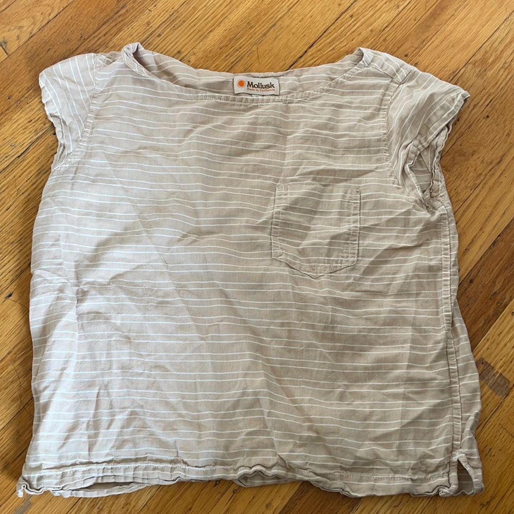 Mollusk stripped blouse